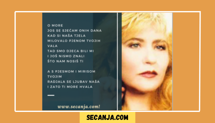 Meri Cetinić – hrvatska pevačica