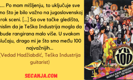 YU 100 Najbolji albumi jugoslovenske rock i pop muzike
