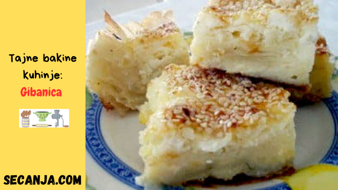 Gibanica – nekoliko varijanti