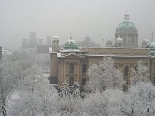 Beograd zima skupština