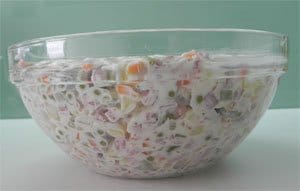 Ruska salata recept