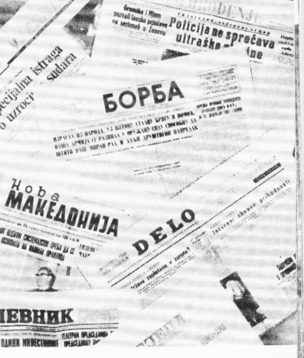Dnevni  listovi i radio-stanice posle rata