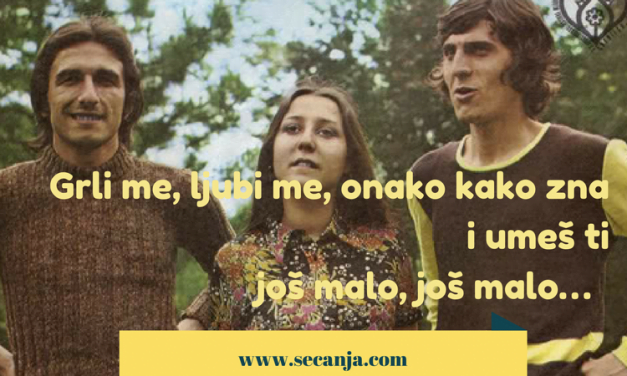 Još malo Lutajuća srca tekst i video