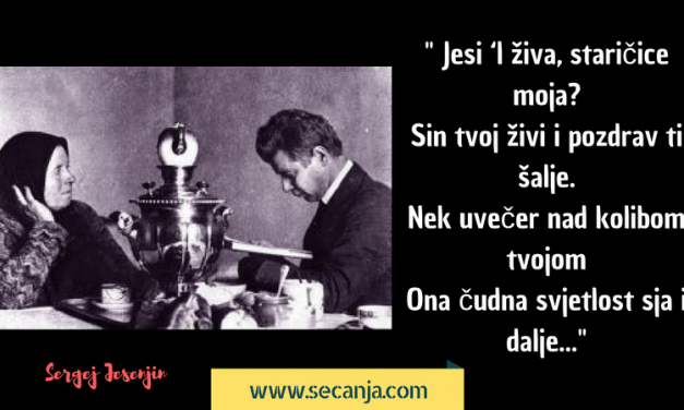 Pismo majci – Sergej Jesenjin