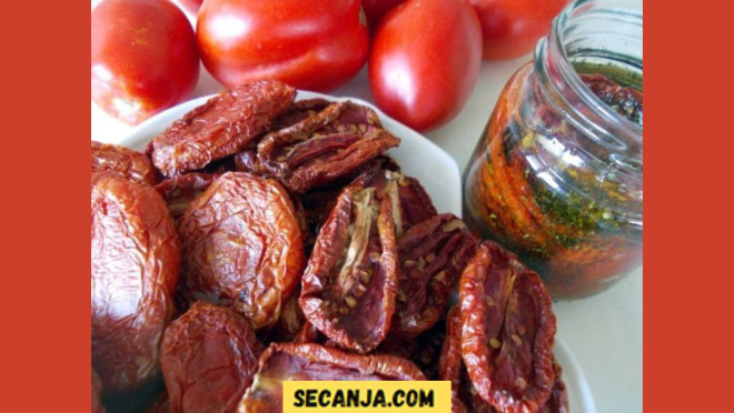 Sušen paradajz na suncu – recept