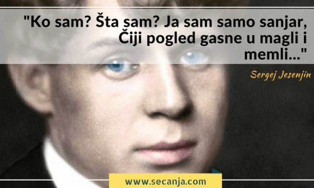 Šta sam Ko sam  – Sergej Jesenjin