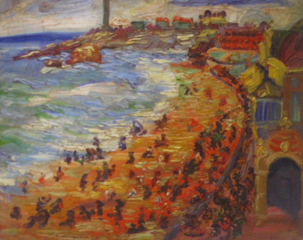 Plaža u Bretanji 1910