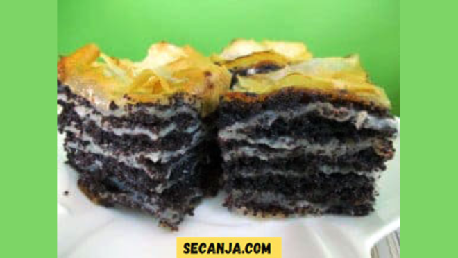 Baklava sa makom i jogurtom – recept