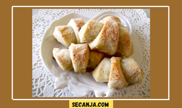 Posne ledene kiflice – recept