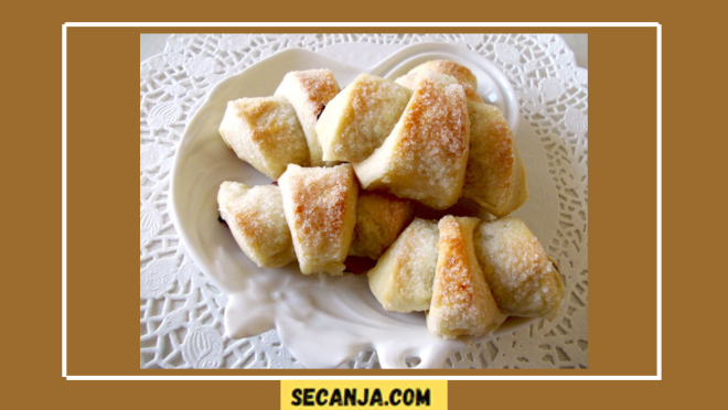 Posne ledene kiflice – recept