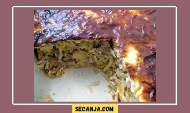 Musaka od kiselog kupusa – recept