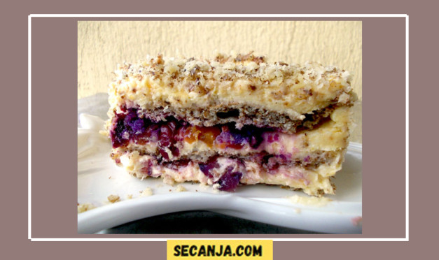 Moskva šnit torta – recept