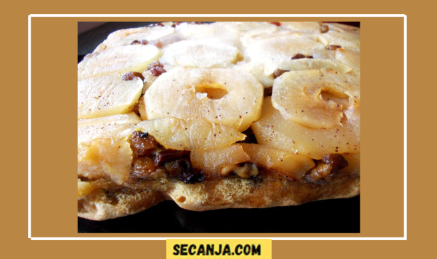 Prevrnuti kolač sa jabukama – recept