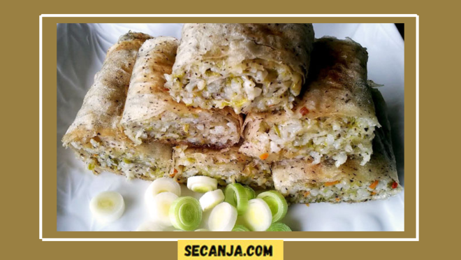 Pita sa pirinčem i prazilukom – recept