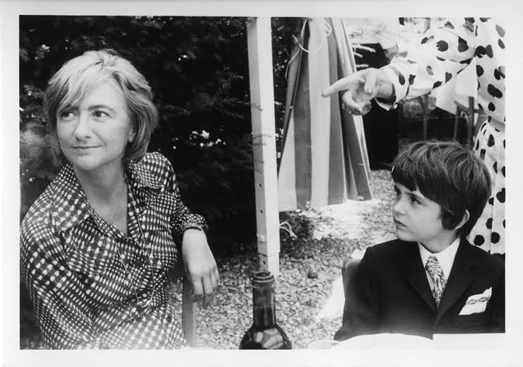 Fransoaz sa sinom Denisom 1972