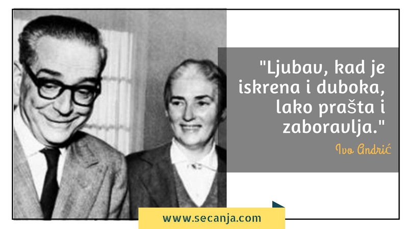 Ivo Andrić i Milica – dugo čekana ljubav