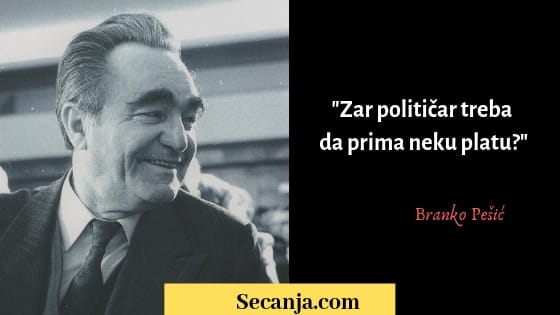 Branko Pesic gradonacelnik citat