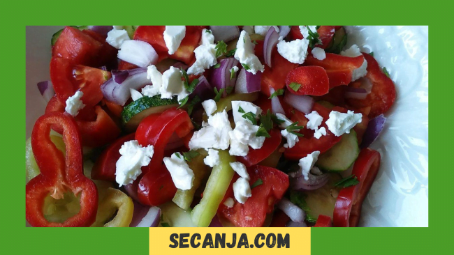 Šopska salata – bakin recept