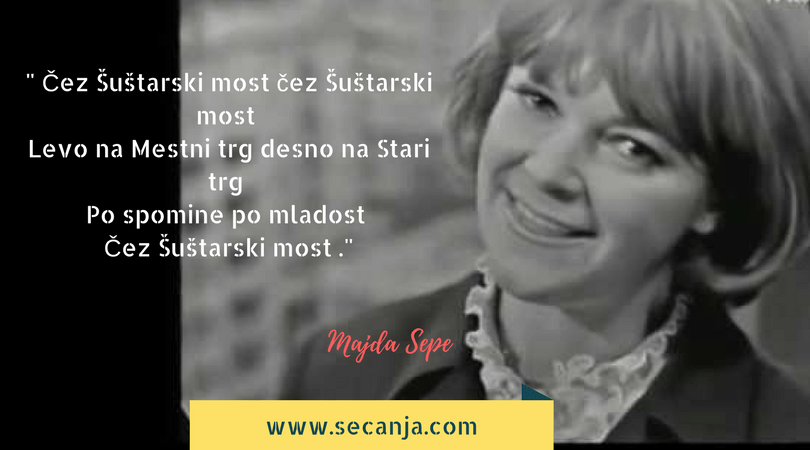Šuštarski most Majda Sepe