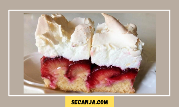 Voćni kolač sa šaumom – recept