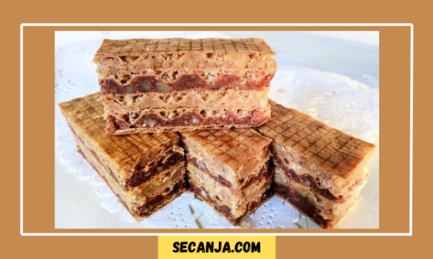 Posne oblande sa orasima – recept