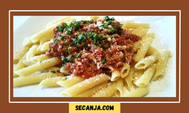 Pašta šuta – recept