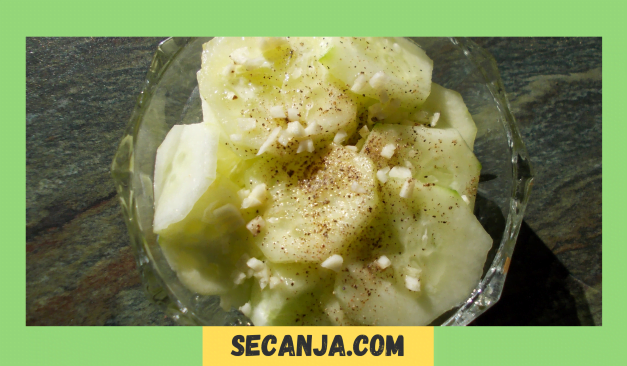 Salata od svežih krastavaca