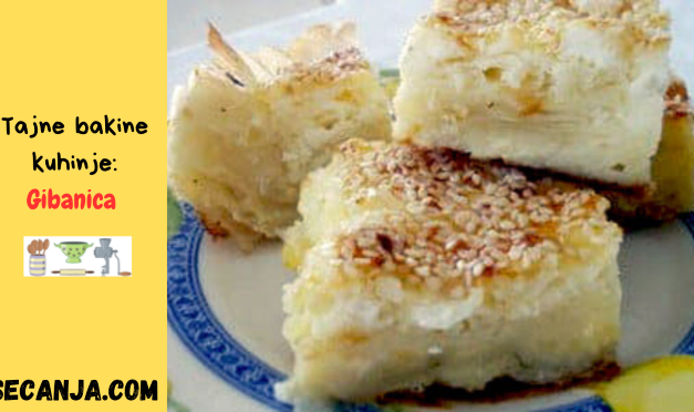 Gibanica – nekoliko varijanti