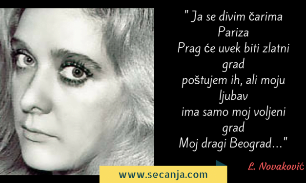 Moj dragi Beograde – Lola Novaković