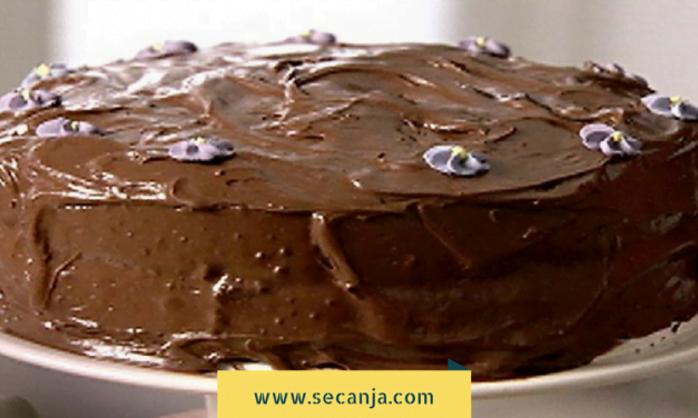 Nepečena kakao torta