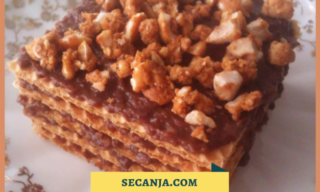 Oblande sa čokoladom bakin recept