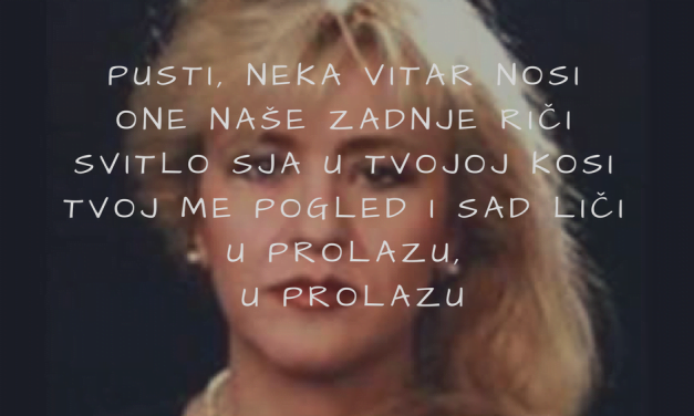 U prolazu – Meri Cetinić