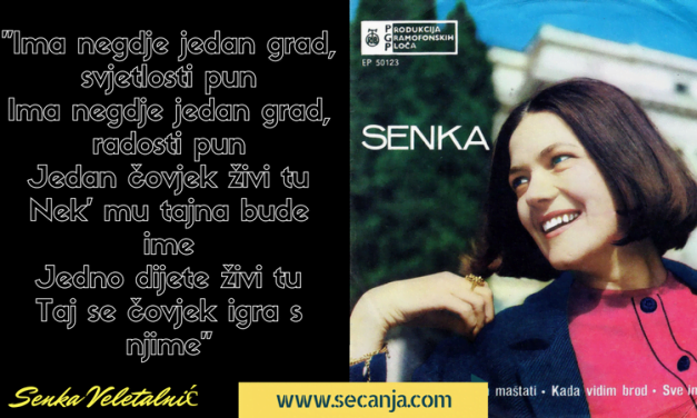 Što me čini sretnom – Senka Veletanlić