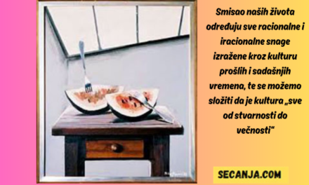 Kultura je sveobuhvatni pojam kojim se određuje čovek