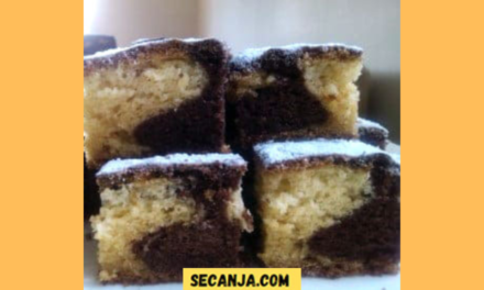 Mramorni kolač – starinski  recept