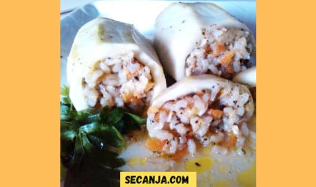 Posne punjene tikvice