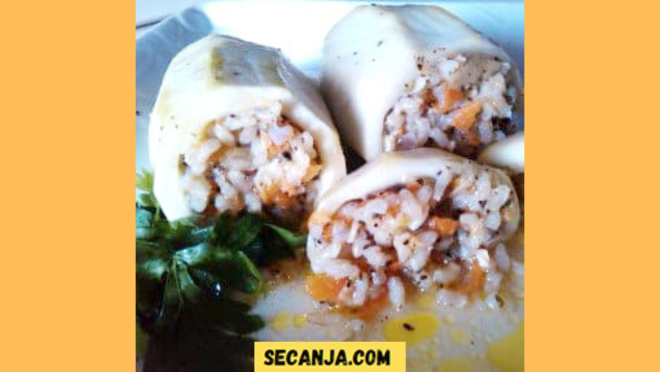 Posne punjene tikvice