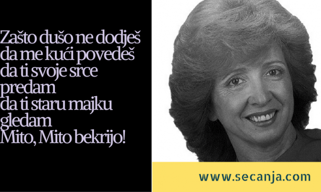 Mito bekrijo tekst i video – Vasilija Radojčić