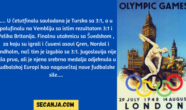 Prve posleratne jugoslovenske olimpijske medalje