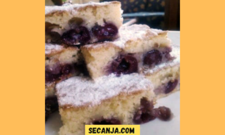 Kolač sa višnjama – recept