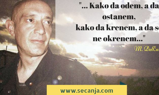 Milan Delčić Delča biografija