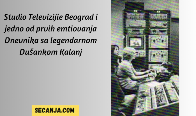 Prvi programi u TV studiju