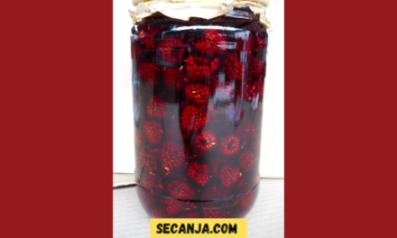 Slatko od malina – recept