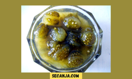 Slatko od zelenih paradajza – recept