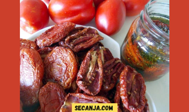 Sušen paradajz na suncu – recept