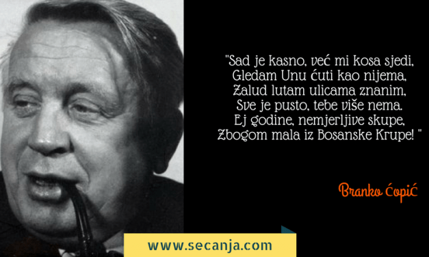 Mala moja iz Bosanske Krupe – Branko Ćopić