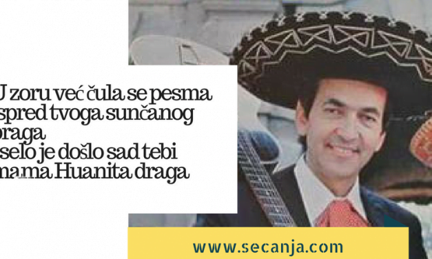 Mama Huanita teks i video Nikola Karović