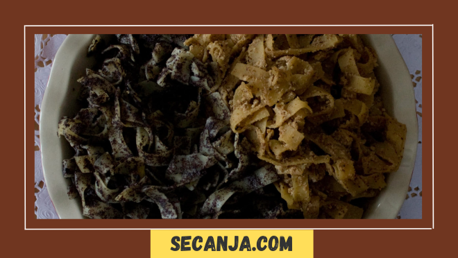 Rezanci sa makom ili orasima – recept