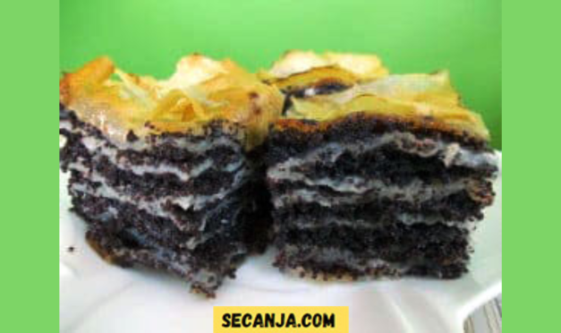 Baklava sa makom i jogurtom – recept