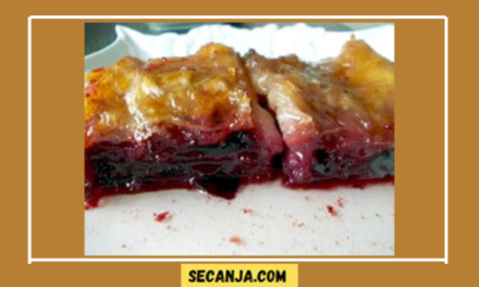 Baklava sa višnjama – recept